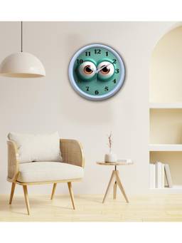 Olive Tree - Graphic Plastic Wall Clock - Green