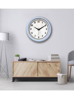 Olive Tree - Abstract Plastic Wall Clock - White
