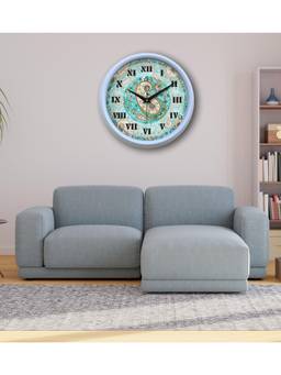 Olive Tree - Floral Plastic Wall Clock - Green