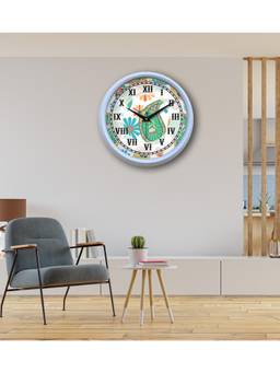 Olive Tree - Graphic Plastic Wall Clock - Multi-Color