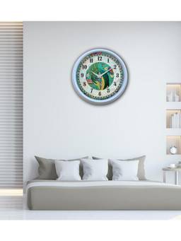 Olive Tree - Nature Plastic Wall Clock - Multi-Color