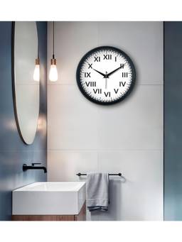 Olive Tree - Solid/Plain Plastic Wall Clock - White
