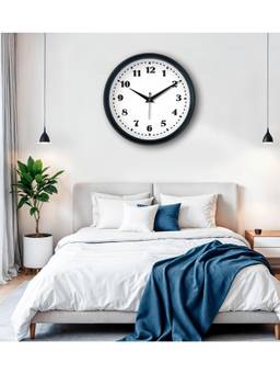 Olive Tree - Solid/Plain Plastic Wall Clock - White