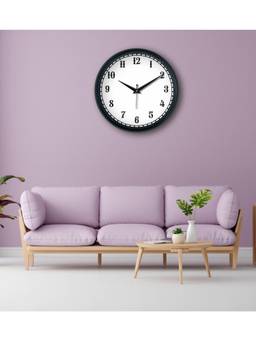 Olive Tree - Solid/Plain Plastic Wall Clock - White