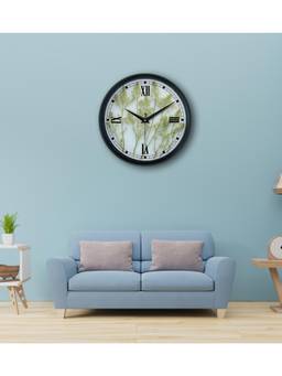 Olive Tree - Nature Plastic Wall Clock - Multi-Color