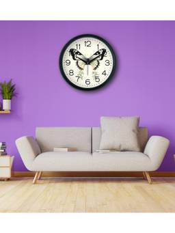 Olive Tree - Nature Plastic Wall Clock - Cream