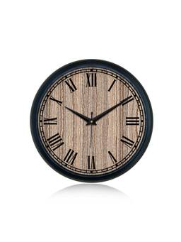 Olive Tree - Graphic Plastic Wall Clock - Brown