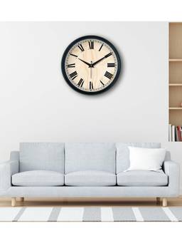 Olive Tree - Solid/Plain Plastic Wall Clock - Cream