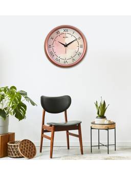 Olive Tree - Abstract Plastic Wall Clock - Multi-Color