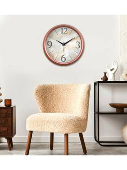 Olive Tree - Abstract Plastic Wall Clock - Multi-Color