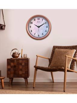 Olive Tree - Graphic Plastic Wall Clock - Multi-Color