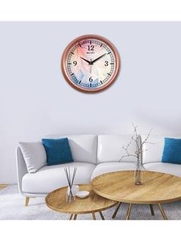 Olive Tree - Graphic Plastic Wall Clock - Multi-Color