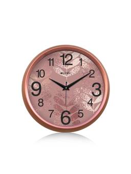 Olive Tree - Graphic Plastic Wall Clock - Metallic