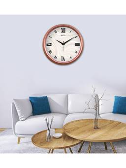 Olive Tree - Abstract Plastic Wall Clock - Beige