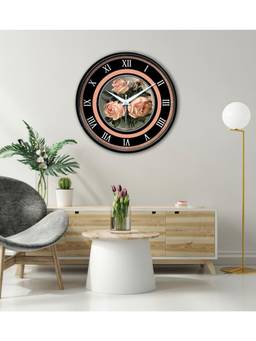 Olive Tree - Floral Plastic Wall Clock - Olive