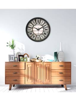 Olive Tree - Abstract Plastic Wall Clock - Multi-Color