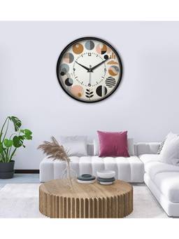 Olive Tree - Geometric Plastic Wall Clock - Multi-Color