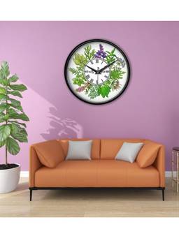 Olive Tree - Nature Plastic Wall Clock - Multi-Color