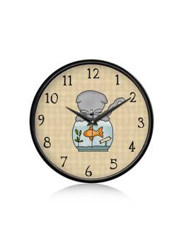 Olive Tree - Nature Plastic Wall Clock - Cream