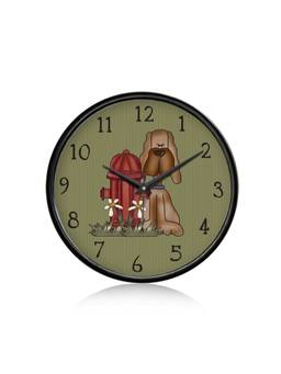 Olive Tree - Nature Plastic Wall Clock - Olive