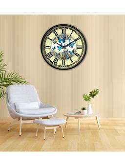Olive Tree - Nature Plastic Wall Clock - Yellow