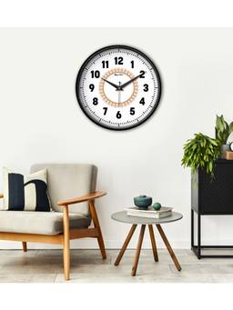 Olive Tree - Nature Plastic Wall Clock - White