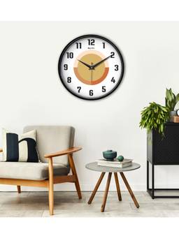 Olive Tree - Geometric Plastic Wall Clock - White