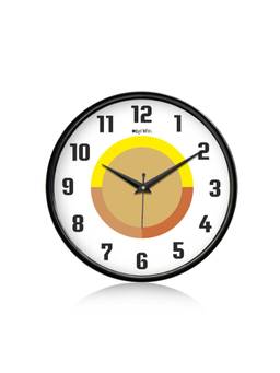Olive Tree - Geometric Plastic Wall Clock - White