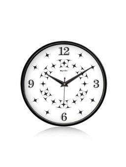Olive Tree - Floral Plastic Wall Clock - White