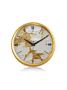 Olive Tree - Abstract Plastic Wall Clock - Grey