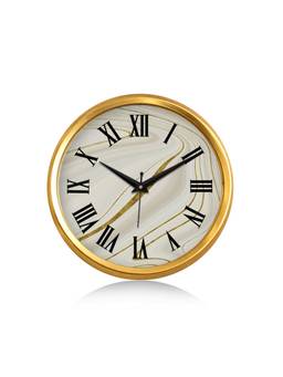 Olive Tree - Abstract Plastic Wall Clock - Gold