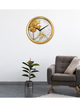 Olive Tree - Nature Plastic Wall Clock - Multi-Color