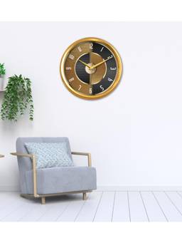 Olive Tree - Geometric Plastic Wall Clock - Multi-Color