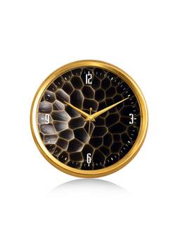 Olive Tree - Geometric Plastic Wall Clock - Brown