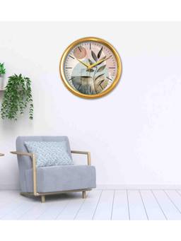 Olive Tree - Nature Plastic Wall Clock - Multi-Color
