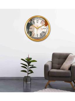 Olive Tree - Geometric Plastic Wall Clock - Multi-Color
