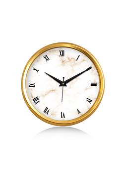 Olive Tree - Abstract Plastic Wall Clock - White