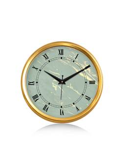 Olive Tree - Abstract Plastic Wall Clock - Green