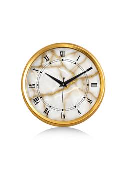 Olive Tree - Abstract Plastic Wall Clock - Beige