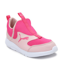 Puma - Fun Racer Slip On Ps Unisex Kids Pink Sports Shoes