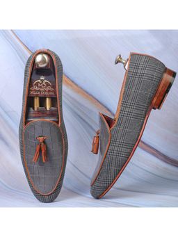 Mille Dollari - Wedlock Grey Designer Loafers
