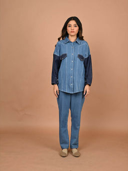 September Spring - Blue The Og Denim Co-Ord (Set of 2)