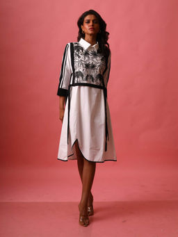 September Spring - Wilderness Dress In White