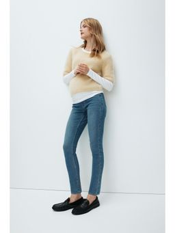 H&M - Women Blue MAMA Skinny Jeans