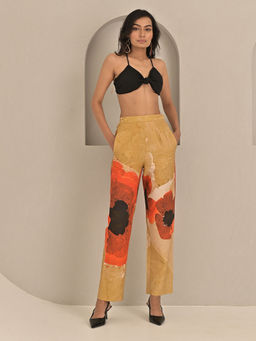 The Missy Co. - Orange Ruby Straight Pants