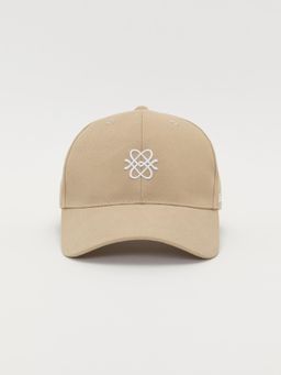 Pomelo - Embroidered Logo Cap - Light Khaki