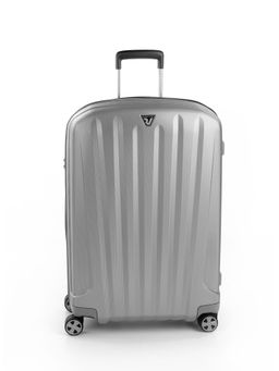 Roncato - UNICA Silver Color Polycarbonate Material Hard 26" Medium Trolley - 56020125M