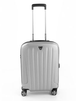 Roncato - UNICA Silver Color Polycarbonate Material Hard 21" Cabin Trolley