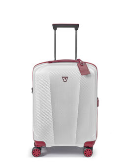 Roncato - WE ARE GLAM Red Color Polypropylene Material Hard 21" Cabin Trolley