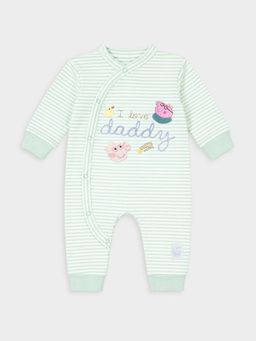 Mi Arcus - Green Stripes Unisex Bodysuit